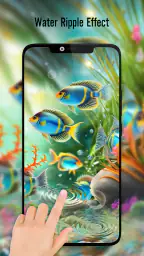 Fish On Screen 3D Wallpaper 4