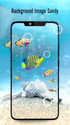 Fish On Screen 3D Wallpaper 5