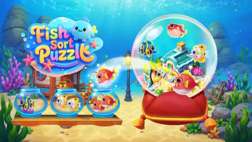 Fish Sort Puzzle: パズルゲーム 1