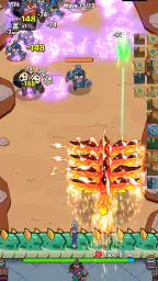 Fluffy Backpack: Merge Defense 3