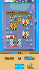 Fortress Merge: Puzzle Defense screenshot
