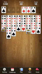 FreeCell Solitaire - Card Pro 3