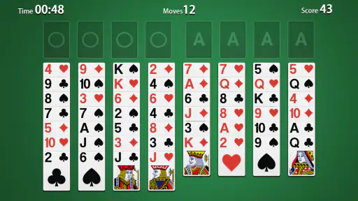 FreeCell Solitaire - Card Pro 6