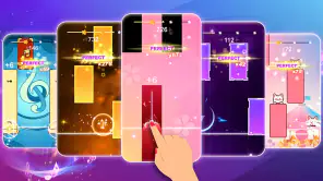 Galaxy Piano: スクロールラッシュ screenshot