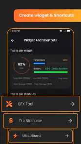 Game booster GFX Fire Fix screenshot