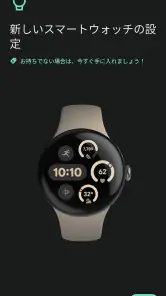 Google Pixel Watch screenshot