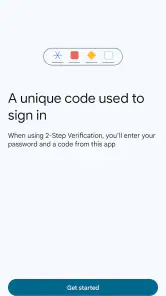 Google 認証システム screenshot