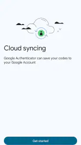 Google 認証システム screenshot
