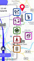 GPS ナビゲーション、地図、ルート 2