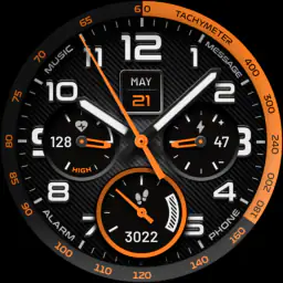High Sports Analog Watch Face 8