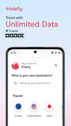 Holafly eSIM: データ無制限 1