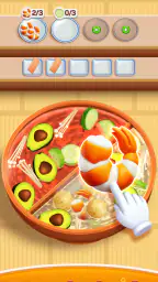 Hotpot Go: リラックスできる食べ物の分類ゲーム 1