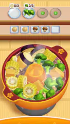 Hotpot Go: リラックスできる食べ物の分類ゲーム 3