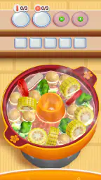 Hotpot Go: リラックスできる食べ物の分類ゲーム 5