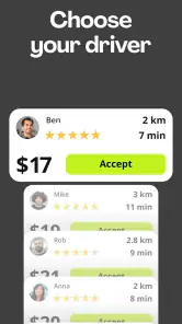 inDrive. Rides with fair fares screenshot