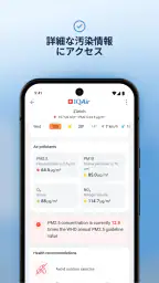 IQAir AirVisual 大気汚染 7