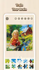 Jigsaw Puzzle – Countryside screenshot