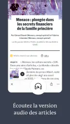 Le Monde, Actualités en direct 3