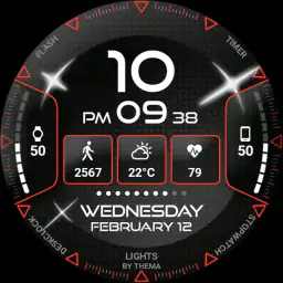 Lights Watch Face 8