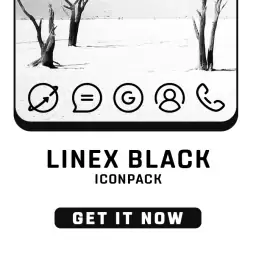 LineX Black Icon Pack 5