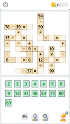 Math Grid - Number Puzzle Game 1