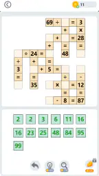 Math Grid - Number Puzzle Game 3