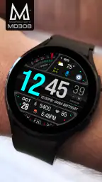 MD308 Digital watch face 2