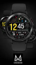 MD308 Digital watch face 4