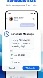 Messages: SMS, Messenger, Home 3