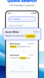 Messages: SMS, Messenger, Home 6