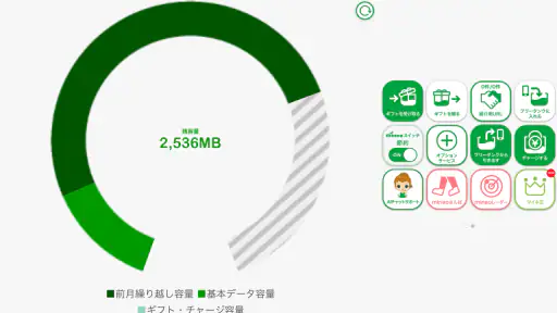 mineoアプリ 7