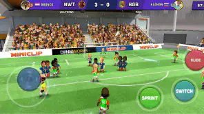 Mini Football - ミニフットボール screenshot
