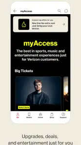 My Verizon screenshot