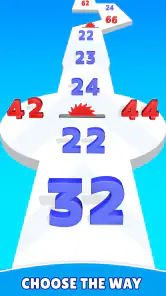 Number Run Merge: Running Game screenshot