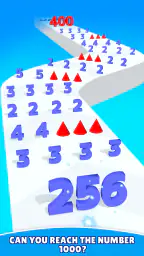 Number Run Merge: Running Game 4