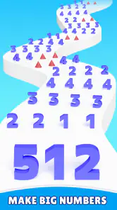 Number Run Merge: Running Game screenshot