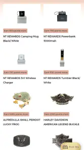 NUSTAR Rewards screenshot