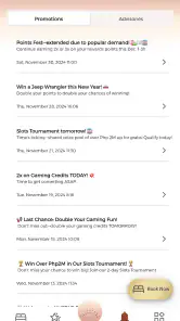 NUSTAR Rewards screenshot