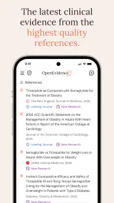 OpenEvidence screenshot