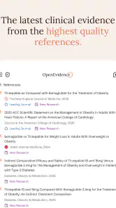 OpenEvidence screenshot