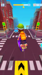 [Paper Boy Race] ランニングゲーム 3