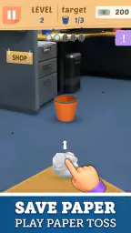 Paper Toss Office - Jerk Boss 1