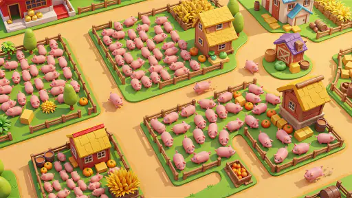 Piggy Escape: 動物パーキングゲーム 6