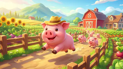 Piggy Escape: 動物パーキングゲーム 8