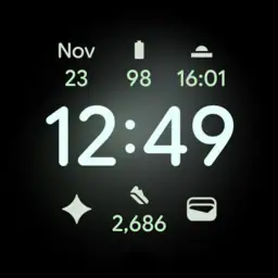 Pixel Watch Face 8