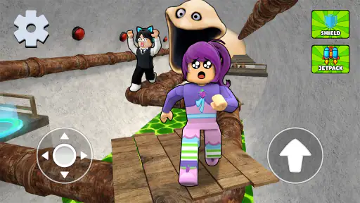 Prison Parkour: Worm Race 2