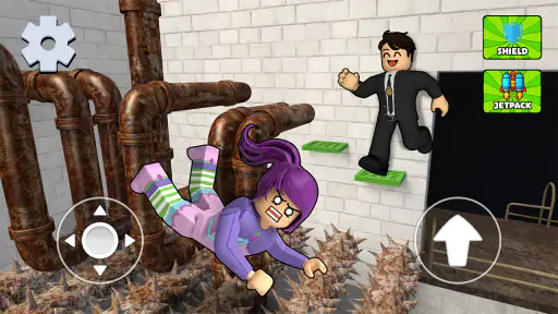 Prison Parkour: Worm Race 8
