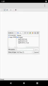 Pydroid repository plugin screenshot
