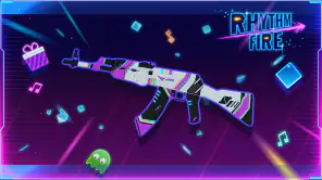 Rhythm Fire-EDMシューティング音ゲー screenshot