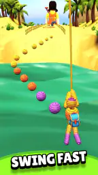 Rope Man Run - Yarn Hero Game 6